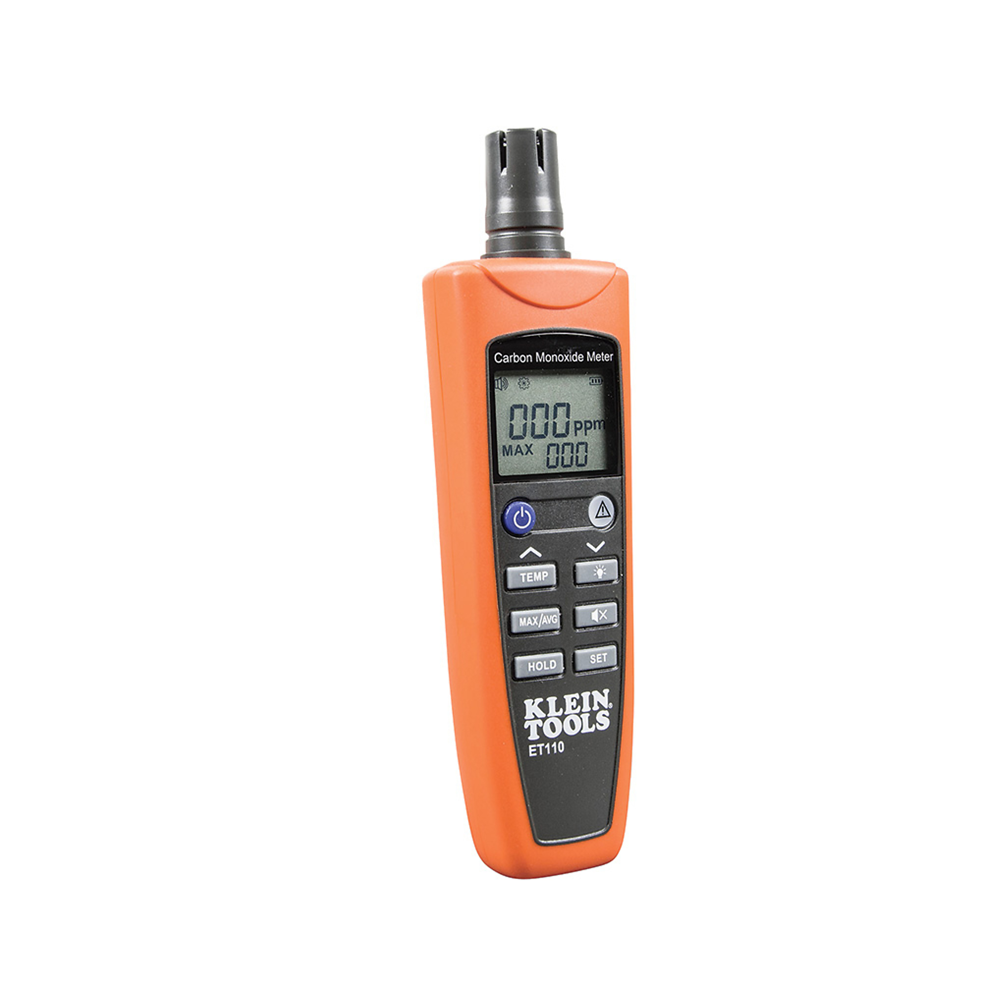 Klein Tools, Carbon Monoxide Detector, CO Detector, w/ Carry Pouch, Gas Volume 0 l, Model# ET110